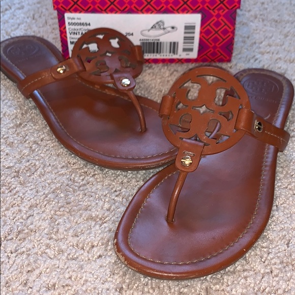 Tory Burch Shoes - Tory Burch Tan Miller size 8